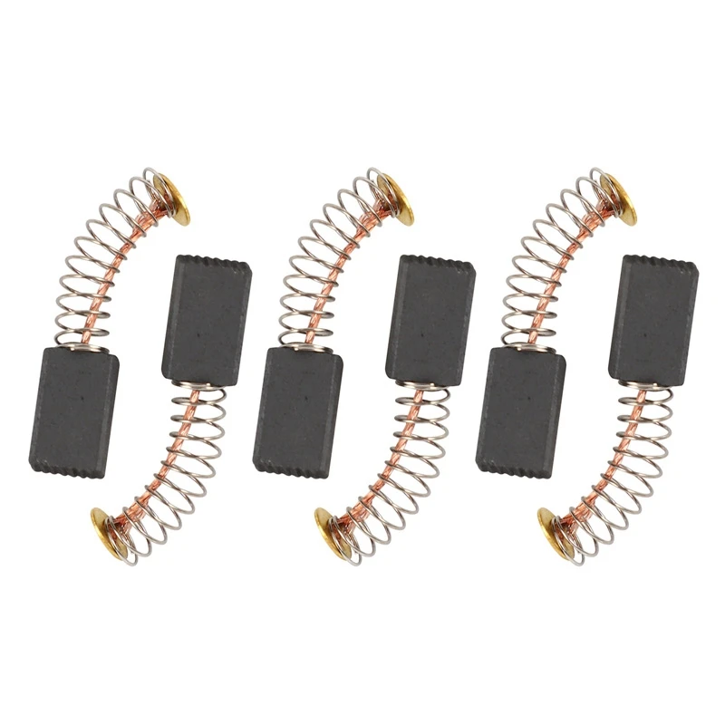 

HOT-6 Pcs 5Mm X 8Mm X 13Mm Carbon Brushes For Angle Grinder Orbital Sander