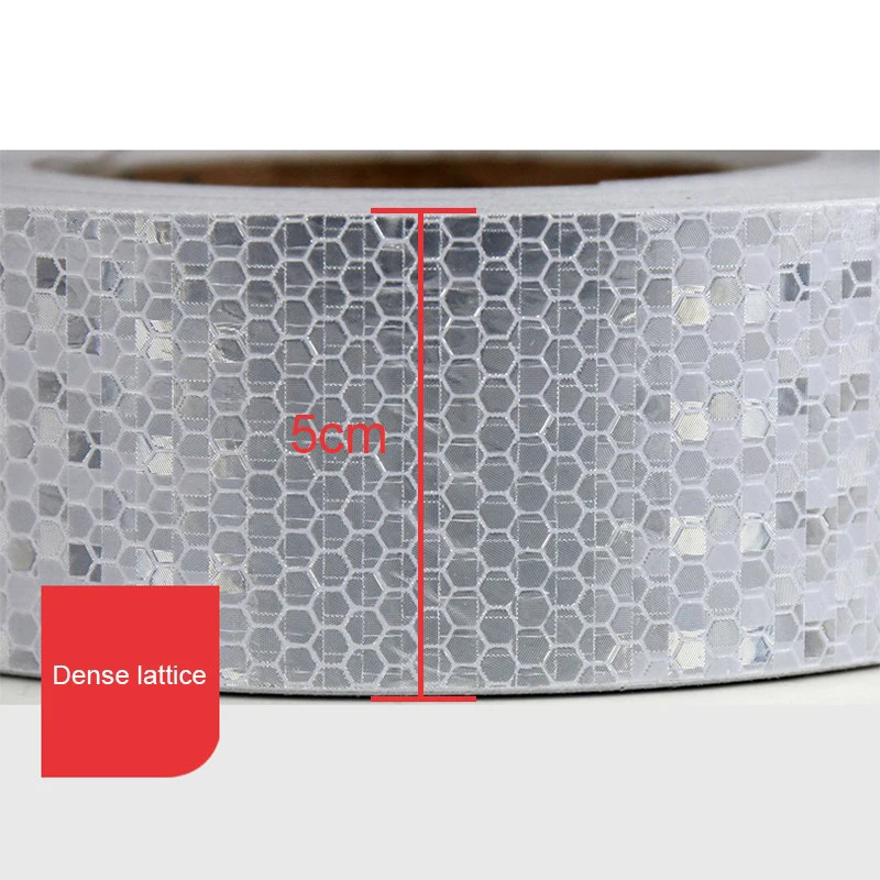 5 см * 100 автомобильные светоотражающие полосы наклейки предупреждающая лента