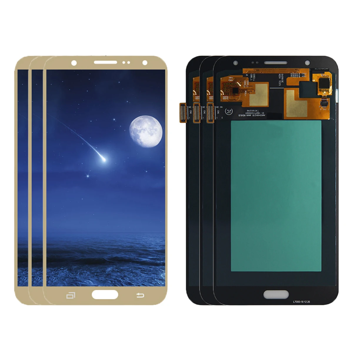 Wholesale 3/5 PCS LCD For Samsung Galaxy J7 2015 J700 J700F J700H J700M J700T J700P Display with Touch Screen Digitizer Assembly enlarge