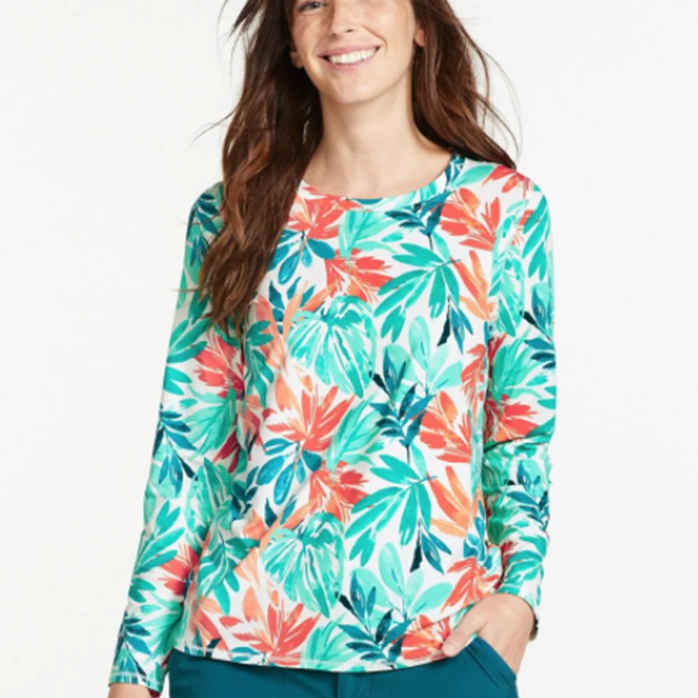 Beach Shirts Summer Floatsuit Tops Gear Women Surfing Jersey Diving T-Shirts Tight Long Sleeve Rash Guard Swimwear UV Protection