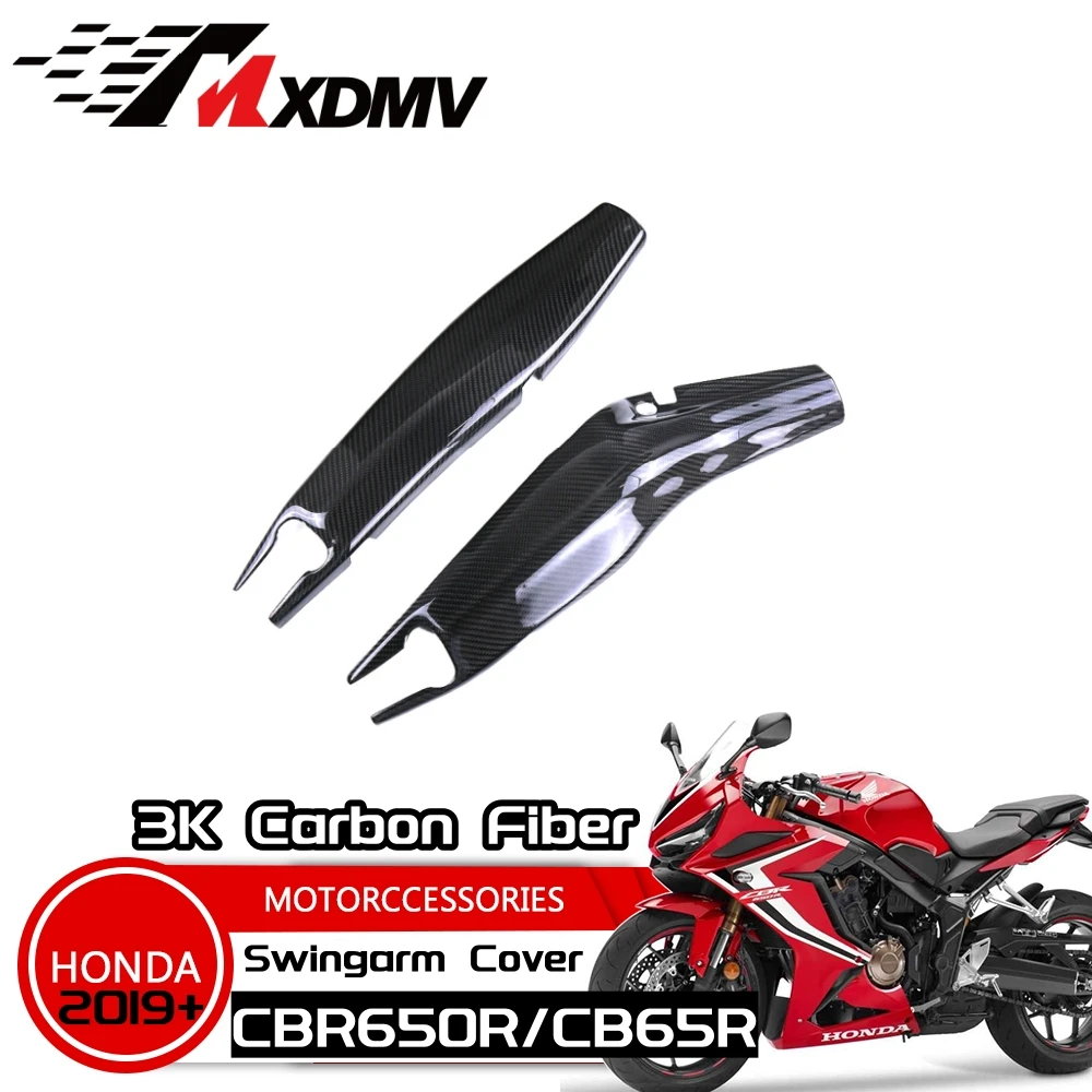 

100% Full 3K Carbon Fiber Motorcycle Swingarm Cover Fairings kit For HONDA CBR650R CB650R 2019 2022 2020 2021 2023