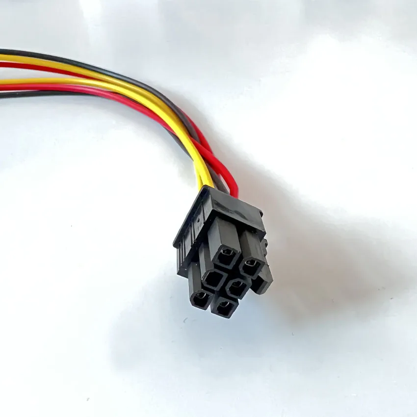 2/3/5 шт. 2 IDE двойной 4-контактный Molex штекер до 6-контактного разъема PCI-E Y кабель