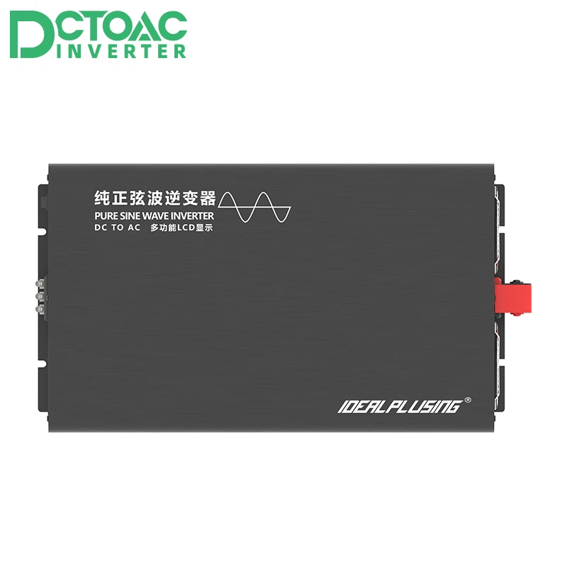 

Inverter real power DC to AC 12v 24v 48v 60v 72v to 100v 110v 120v 220v 230v 240v 3000W pure sine wave inverter price