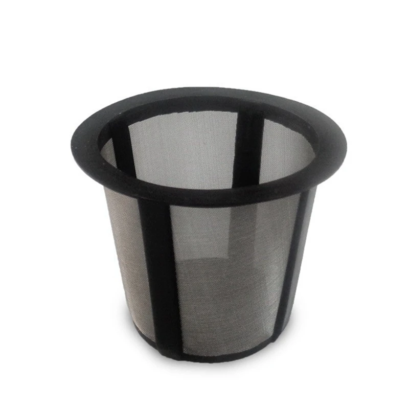 

10PCS Food Grade Stainless Steel Filter K Cup Coffee Filter Cup Filter Core Beverage Leakage K Cup Inner Cup