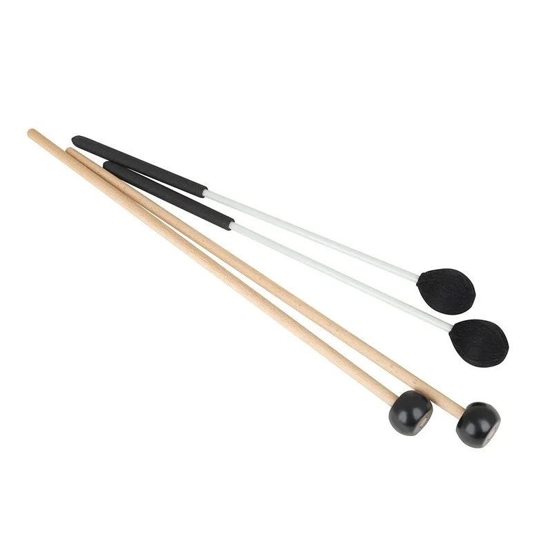 

Marimba Hammer Set, Maple Handle Marimba Mallet Xylophone Mallet Percussion Instrument Accessories