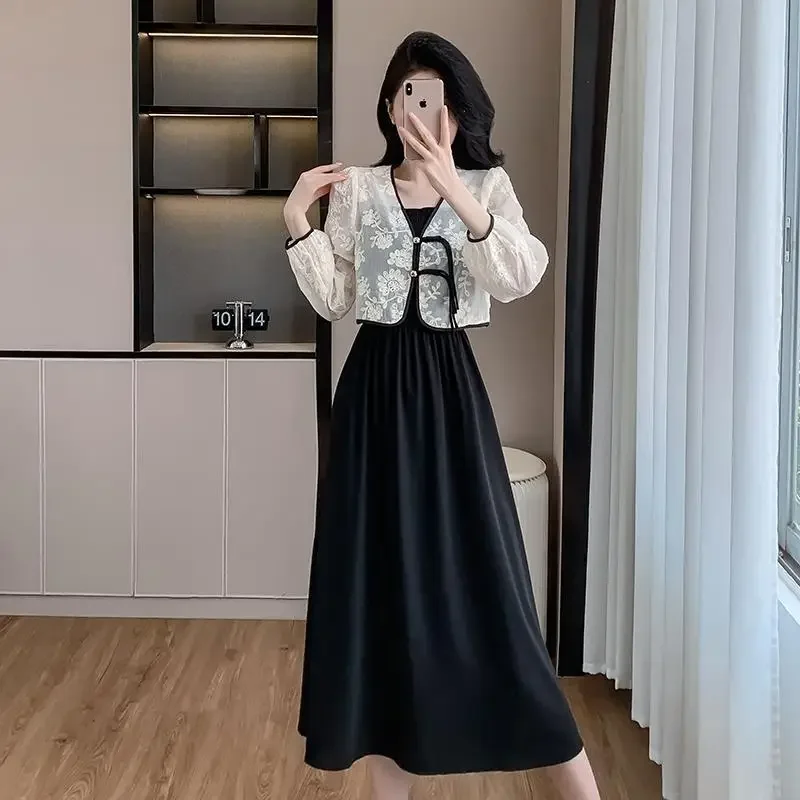 SweetAge-Reducing утягивающий длинный костюм из двух предметов настоящее тестирование