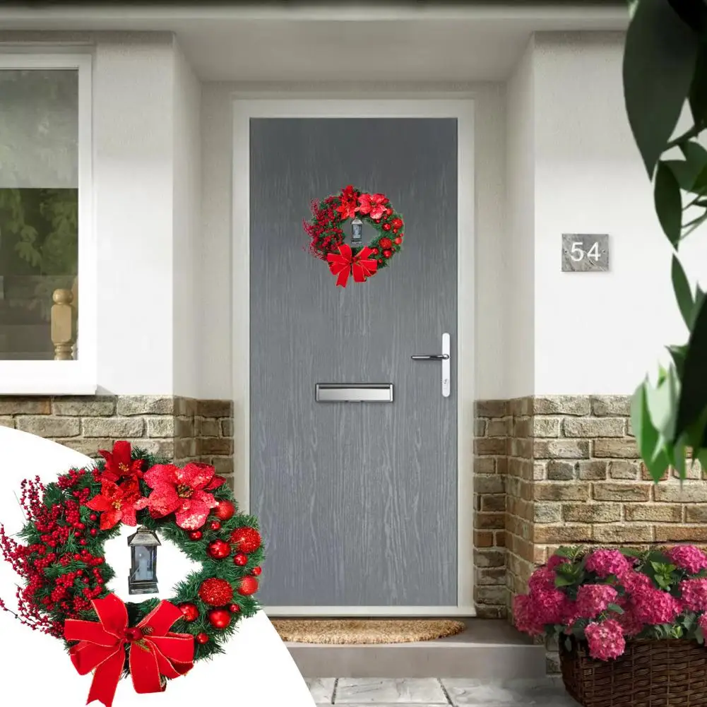 

Beautiful Flower Garland Christmas Design Versatile Wall Wreath Ornament Wreath Door Wreath