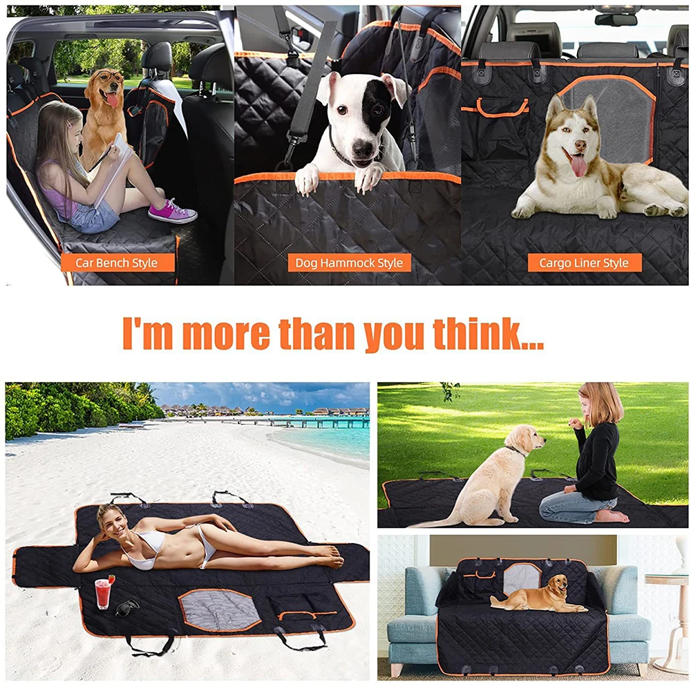 

Чехол для на автомобильное сиденье для перевозки собак для маленькой большой переноски собак, водонепроницаемый коврик для транспортировк...