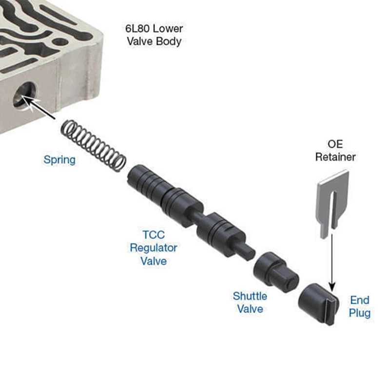 Выбранный клапан сцепления автомобиля и 6L8 фоторегулятор комплекты клапанов для
