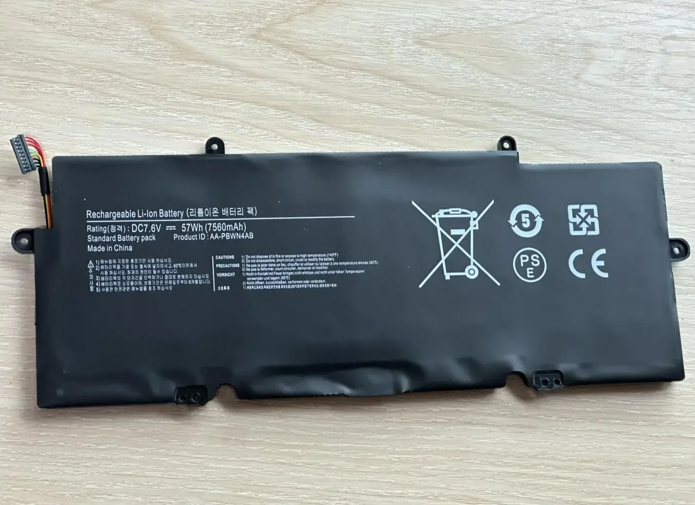 Новый аккумулятор для ноутбука AA-PBWN4AB BA43-00360A Samsung NP530U4E NP540U4E NP730U3E-K01NL K01PL S04DE X03DE