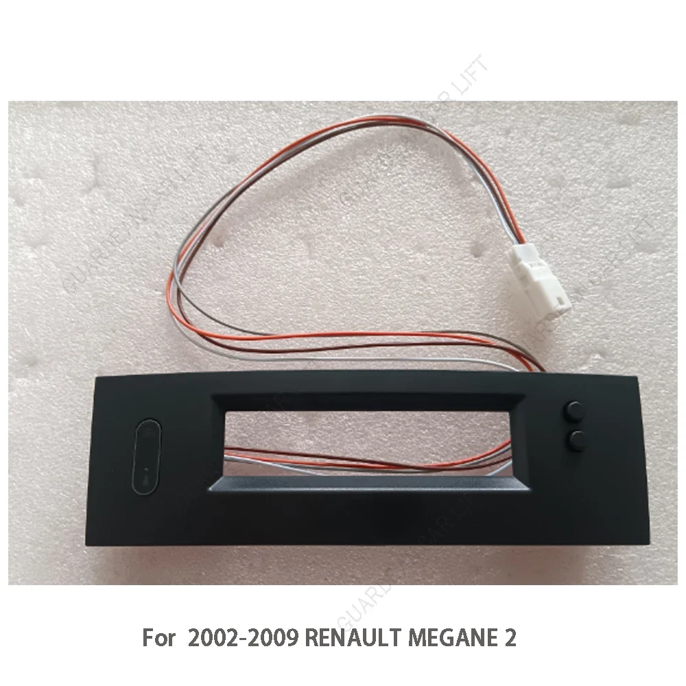 

Автомобильная рамка, лицевая панель для Renault Megane 2 2002-2009, ящик для хранения, стереопанель, радиопанель, приборная панель