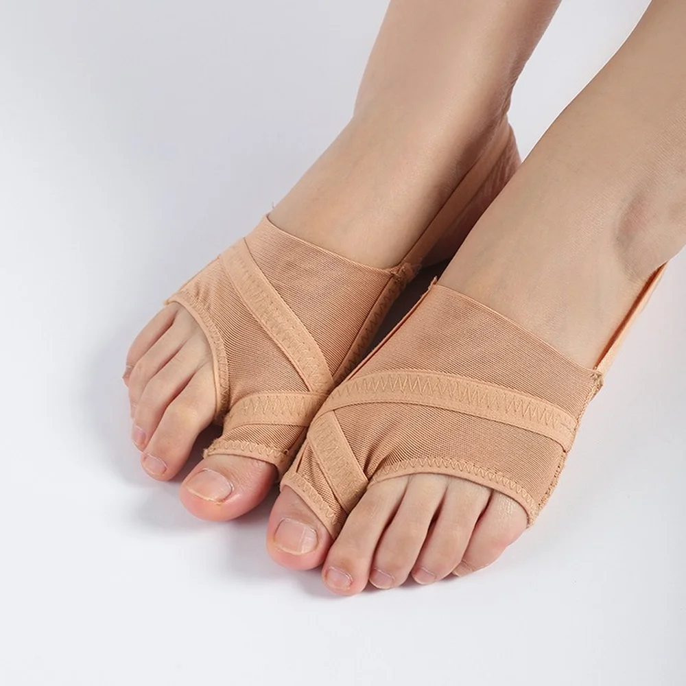 

New Mesh Foot Protector Thin Breathable Front Foot Pad Silicone Thumb Valgus Corrector