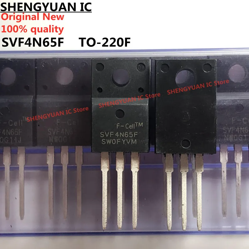 10 шт./лот SVF4N65F SVF4N65 4N65 SVF5N60F SVF5N60 5N60 SVF7N65F SVF7N65 7N65 TO-220F 100% новое оригинальное импортное