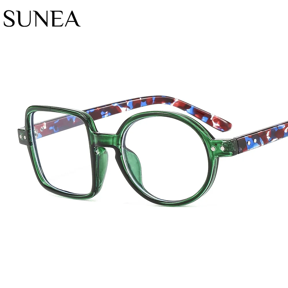 

Fashion Round Glasses Frame Women Men Clear Lens Square Glasses Optical Spectacle Goggles Female Eyeglass