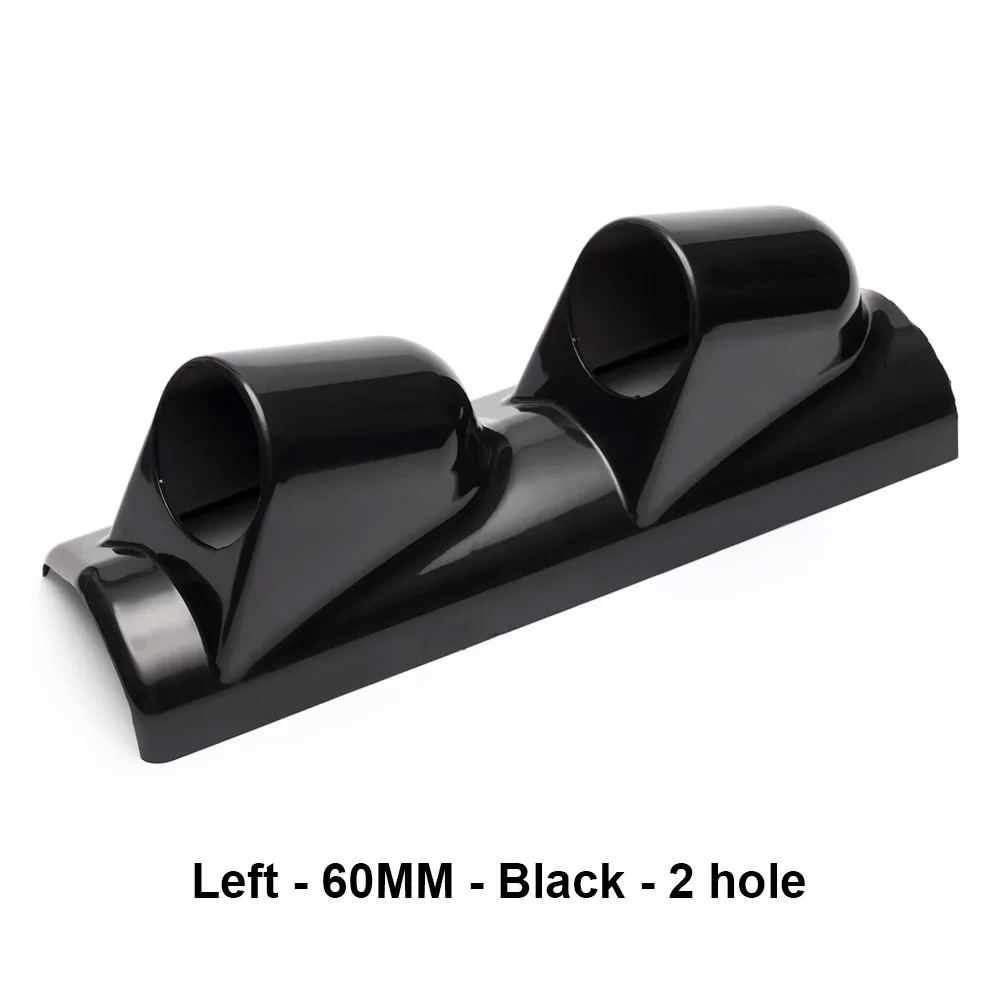 Черный 52 мм 60 мм Универсальный 1 2 3 отверстия левая/правая рука авто двойные отверстия A-Pillar отверстия Держатель датчика под модифицированный инструмент урсула кребер ле гуин левая рука тьмы