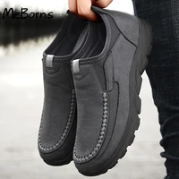 men casual shoes breathable loafers sneakers 2022 new fashion comfortable flat handmade retro leisure loafers shoes men shoes
