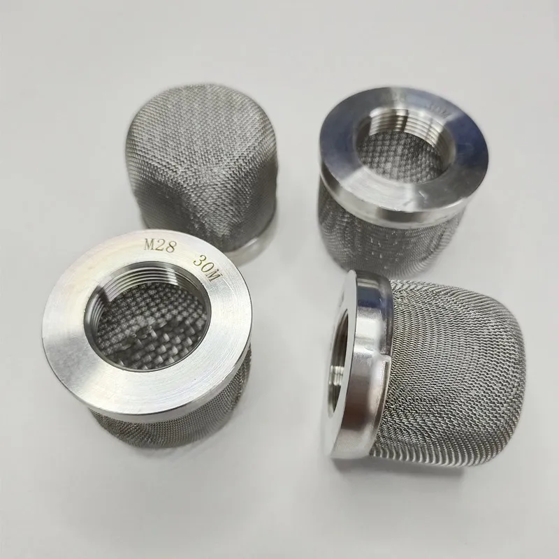 Сетчатый фильтр из нержавеющей стали всасывающее сито M28x1.5 2 шт. 30 ячеек 9005751