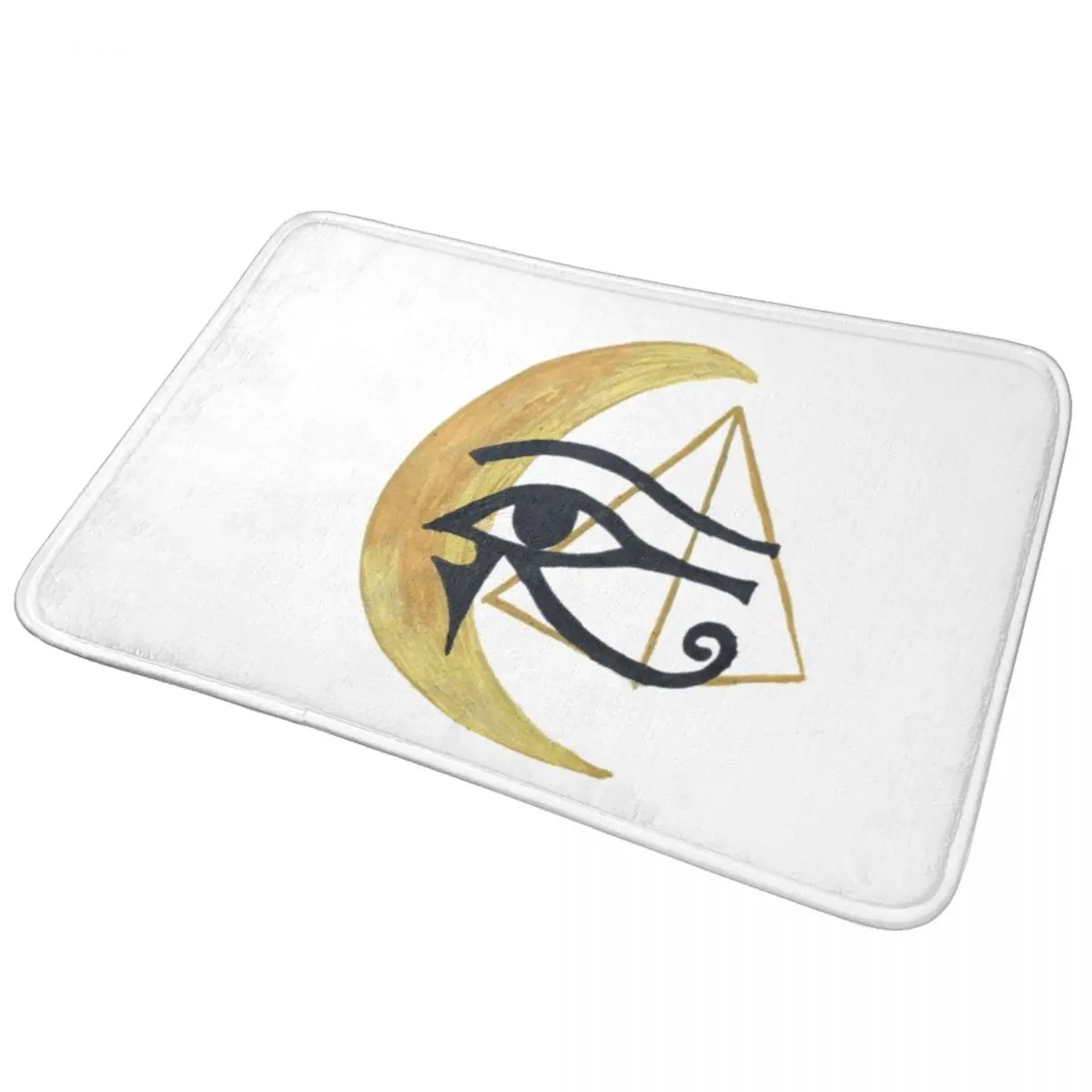 

Ancient Egyptian Eye Doormat Anti-skid Super Absorbent Bath Mats Home Entrance Rugs Kitchen Living Room Carpet Outdoor Footpad