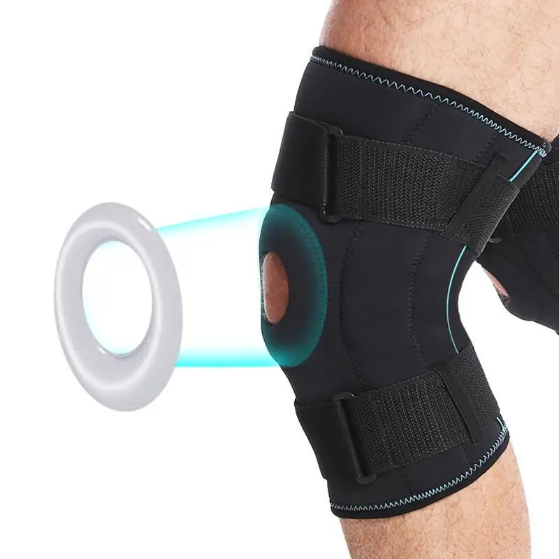 

1Pcs Hinged Knee Brace with Adjustable Straps Joint Knee Pad Support Patella Stabilizer for Pain Kneepad Meniscus and Ligament