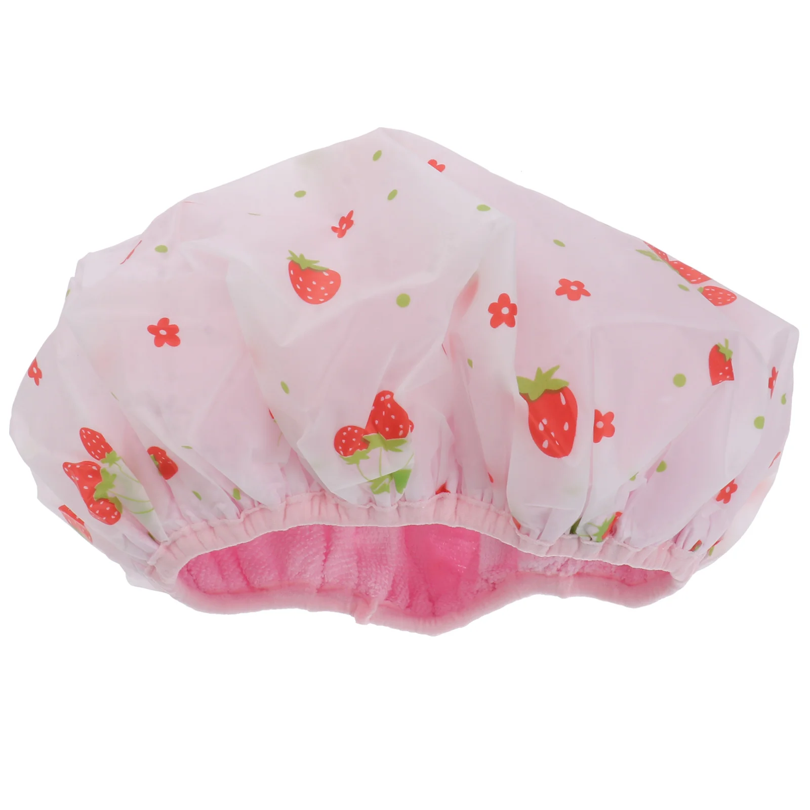 

Cap Shower Bath Bonnet Hat Bathing Hair Reusable Women Dry Spa Cloth Makeup Turban Absorbent Waterproof Caps Hats Elasticsalon