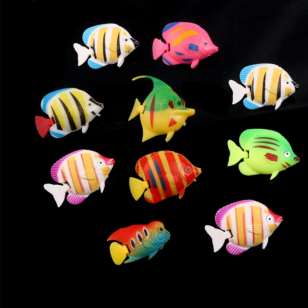 

20 Pcs Ornaments Fake Aquarium Fish Fishtank Artificial Fish Aquariums Decoraciones Para Uñas Aquarium Ornament Fish Tank