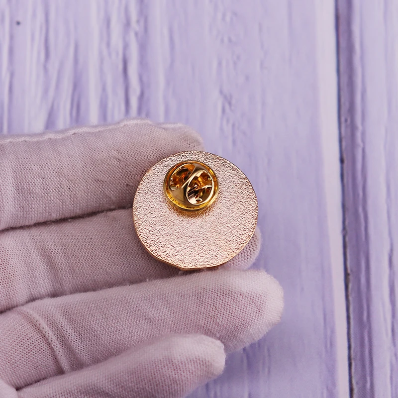 Значок Magic &amp is из настоящей эмали уникальная брошь Uni corn Золотой металлический