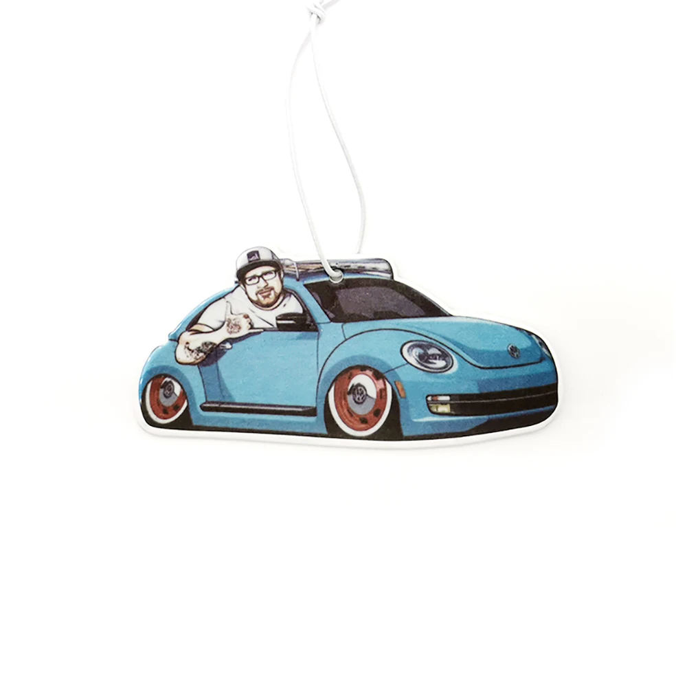 Брелок для VW Beetle эмблема модели автомобиля модификация комиксов освежитель