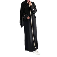 robe femme musulmane muslim women stitching sequined robe middle east long dress abaya dubai muslim fashion abaya turkey robes