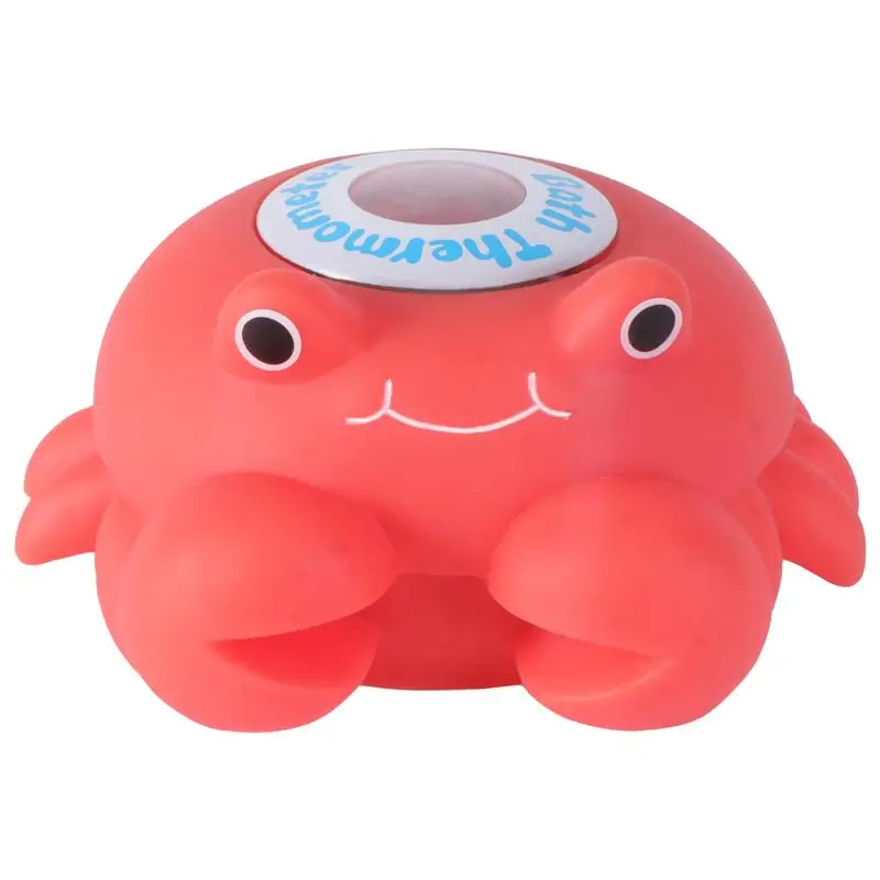

Rechargeable Baby Bath Smart Electronic Water Thermometer Adorable Children Swimming Bath Toys (Red)