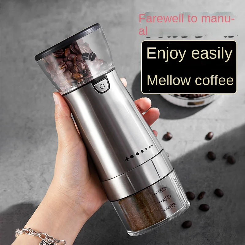 

Electric Coffee Grinder Coffee Bean Grinder USB Charging Grinder Automatic Household Grinder Coffee Mill Coffee Powder Maker