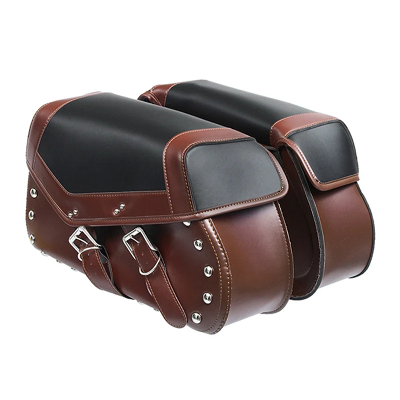 

1 Pair Bags Universal Motorcycle Saddle Bags Side Storage Luggage Tool Pouch Saddlebag For Honda/Yamaha/Suzuki
