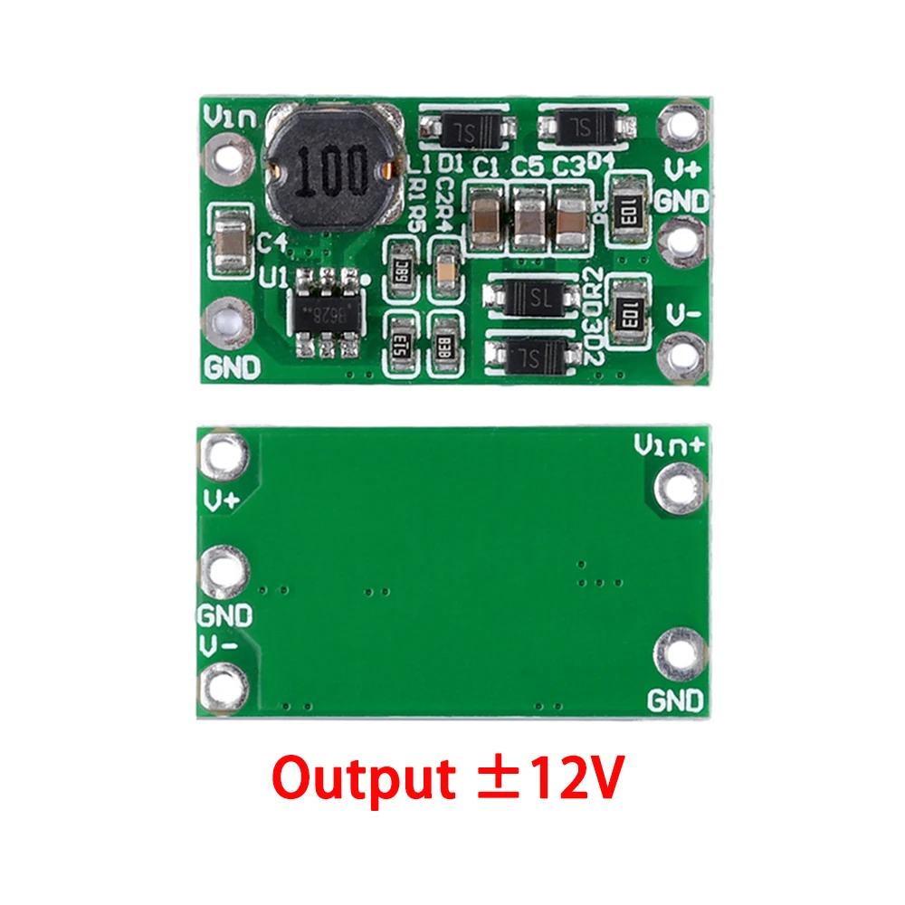 Модуль повышающего преобразователя Aideepen DC-DC 3В-14В до ±5В±12В