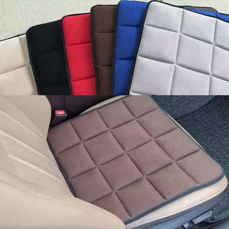 45cm*45cm Bamboo Charcoal Breathable Car Seat Cushion Cover Pad Home Household Office Summer Cooling Ventilate Chair Mat