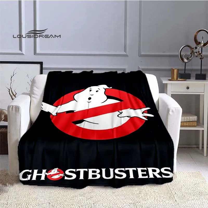 

Ghostbusters Blankets for Beds Home Travel Adult Flannel Blanket for Couch Bed Living Room Sofa Child Keep Warm king size