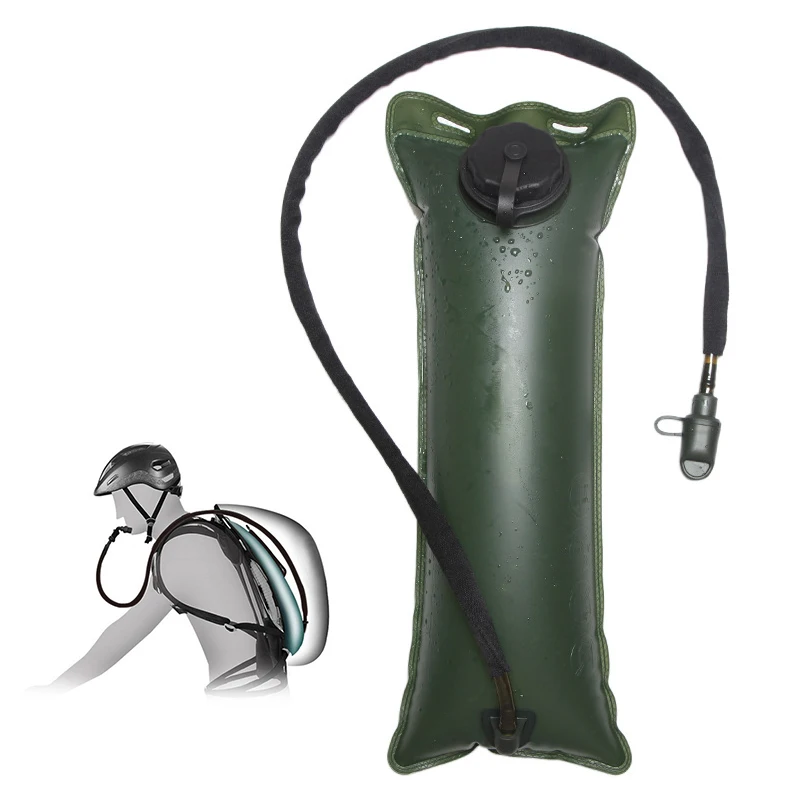 

Hot 3L Water Hydration Backpack Cycling Pack Sport Knapsack Running Hiking Climbing Travel Backpack Water Bag Pouch Bladder