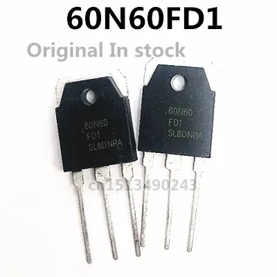 

Оригинал 2 шт./60N60FD1 SGT60N60FD1PN TO-3P 600V 60A
