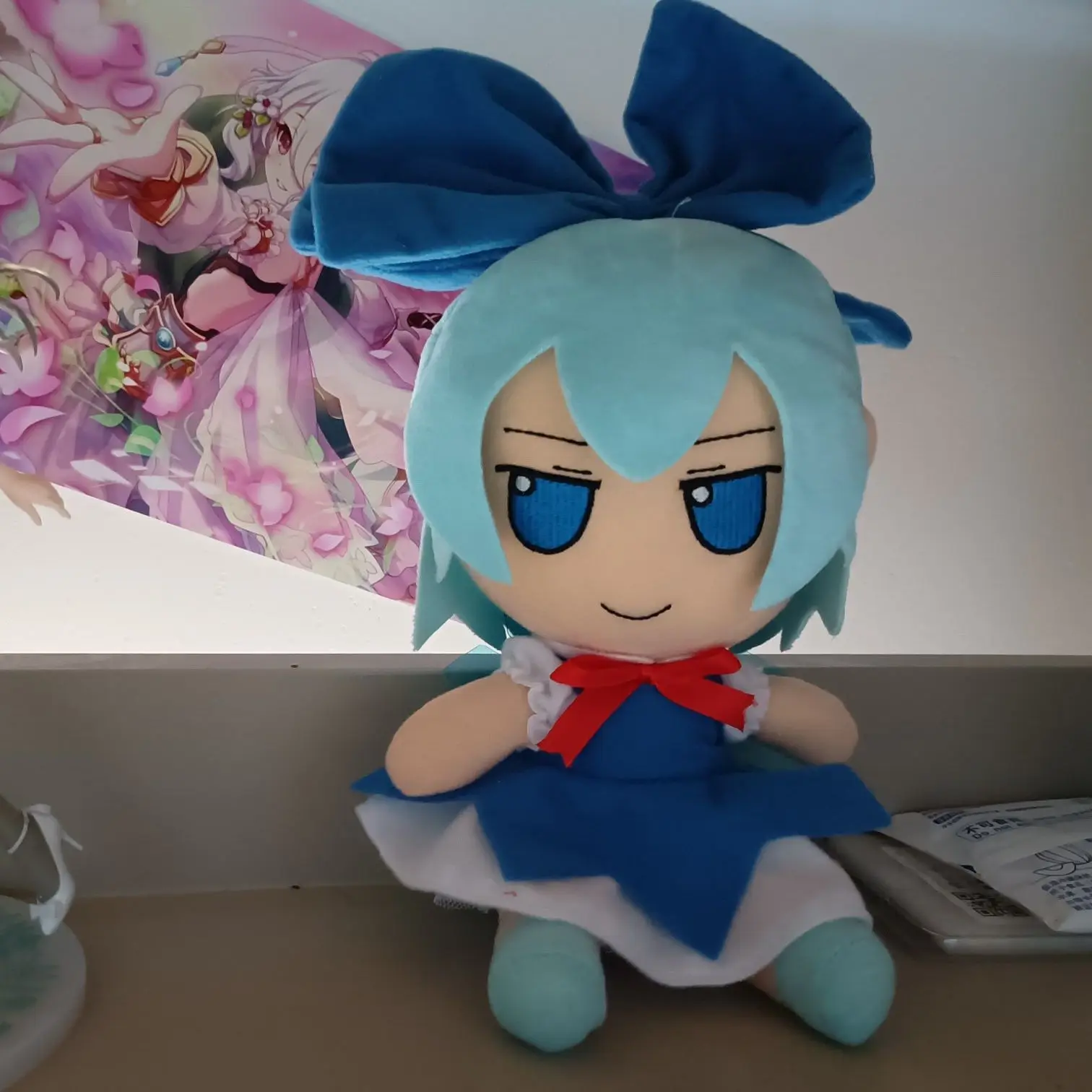 

В наличии высококачественное аниме плюшевое проект TouHou Fumo прекрасная кукла Komeiji Koishi плюшевые игрушки Подушка Рождественский подарок 20 см