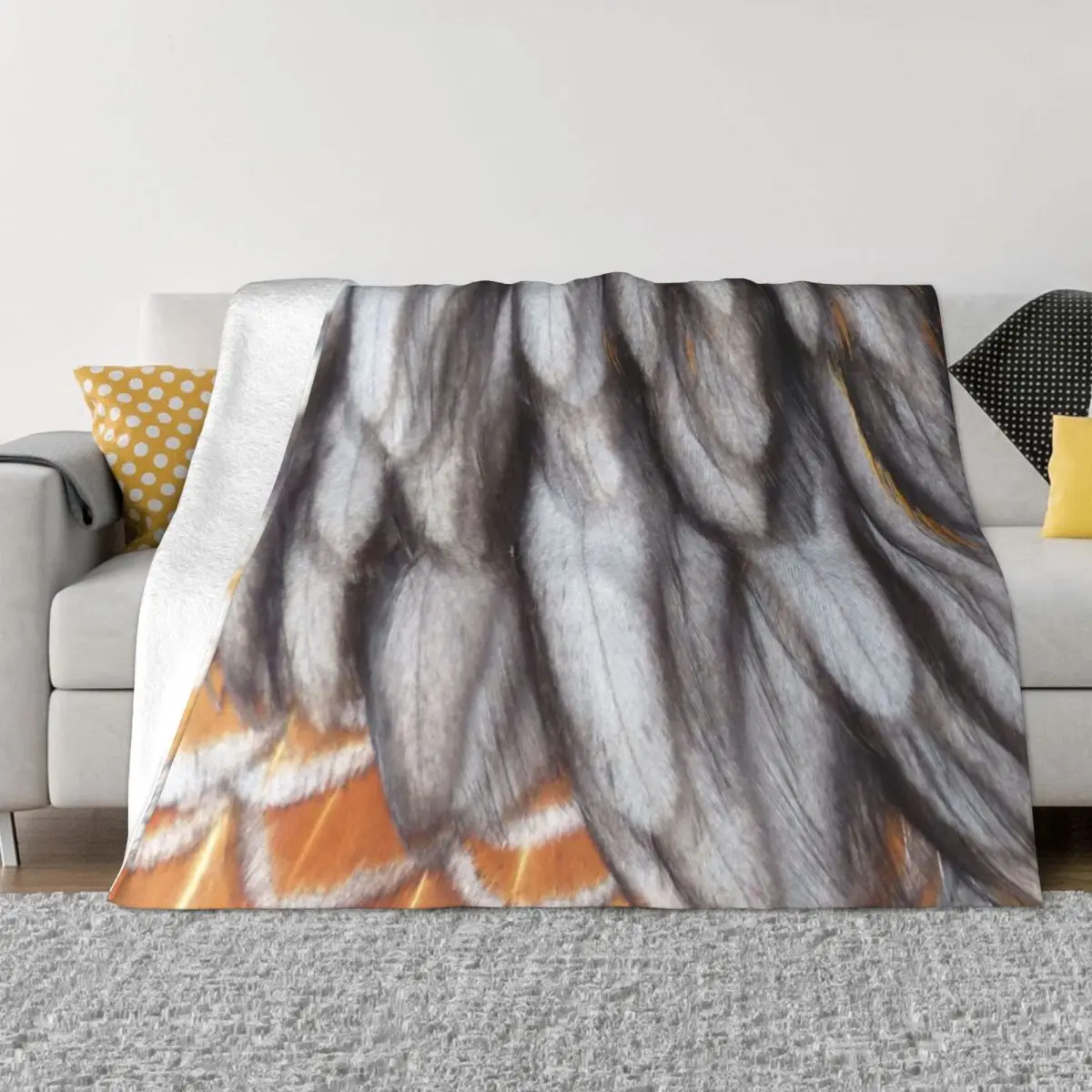 Wyandotte брызговик перья плед одеяло летнее постельное белье одеяла для кровати