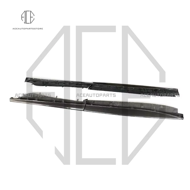 4 шт./комплект удлинители для боковых юбки McLaren 540C 570s 570gt 2016-2021 из сухого