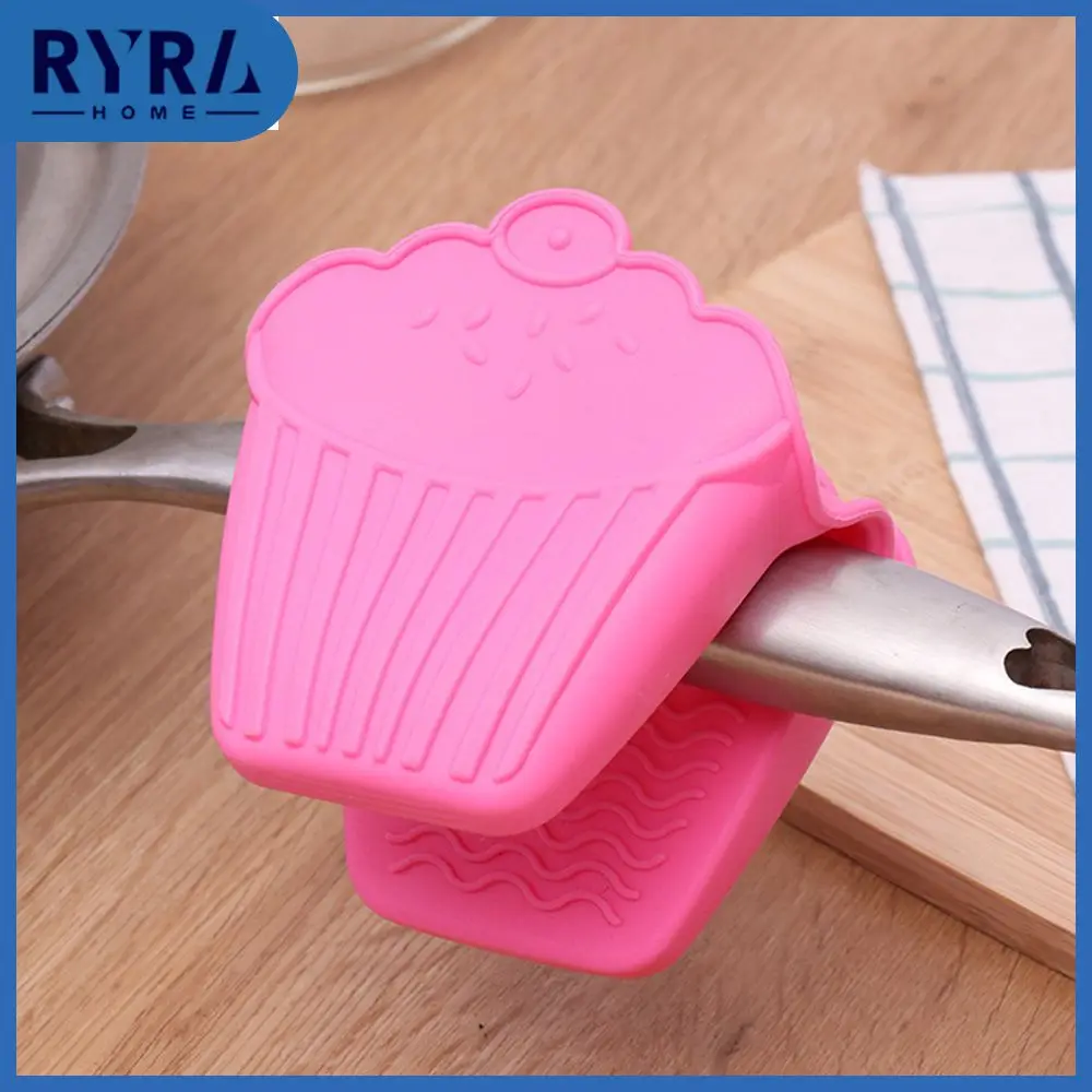 

Kitchen Tray Clamp Anti-slip Heat-insulating Household Heat-insulating Gloves Food Grade Silicone Silicone Kitchen Tray Clamp