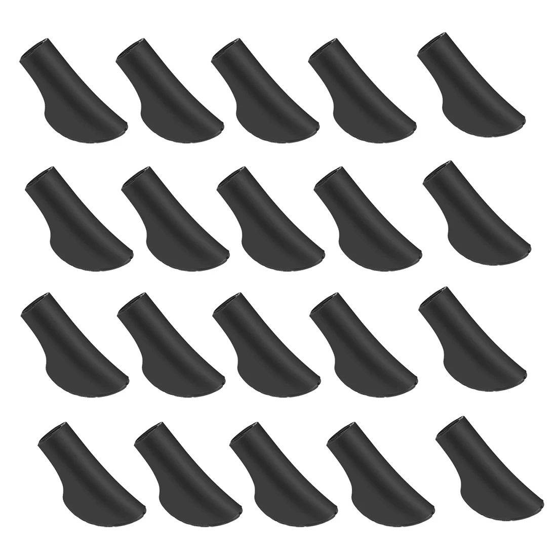 

20 шт., колпачки для трекинговых тростей