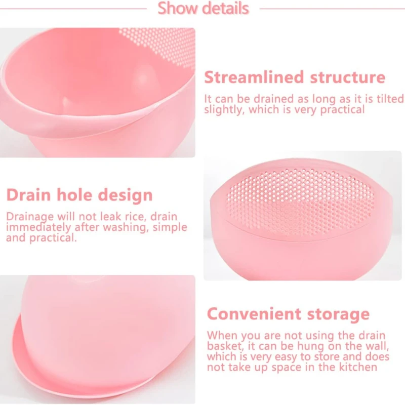 Фильтр для мытья риса корзина дуршлага фруктов и овощей инструменты очистки слив