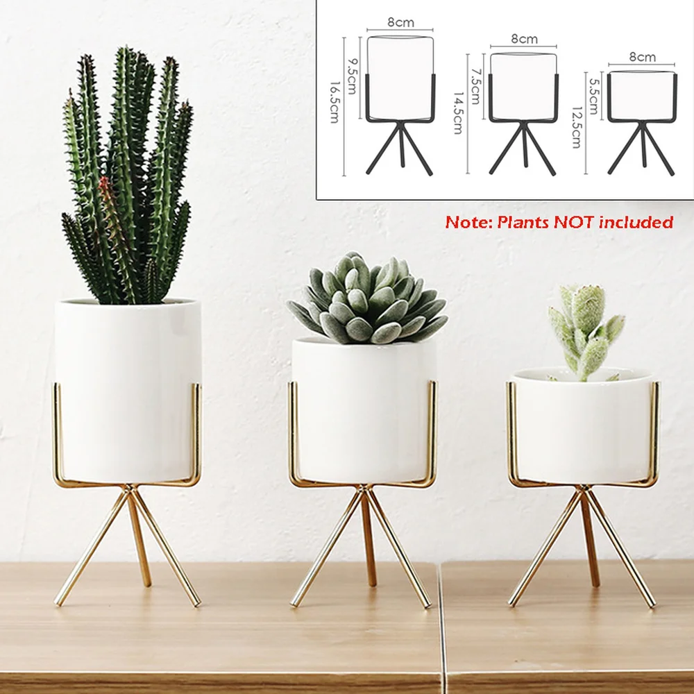 Керамическая железная ваза в скандинавском стиле - Цена: 563.78