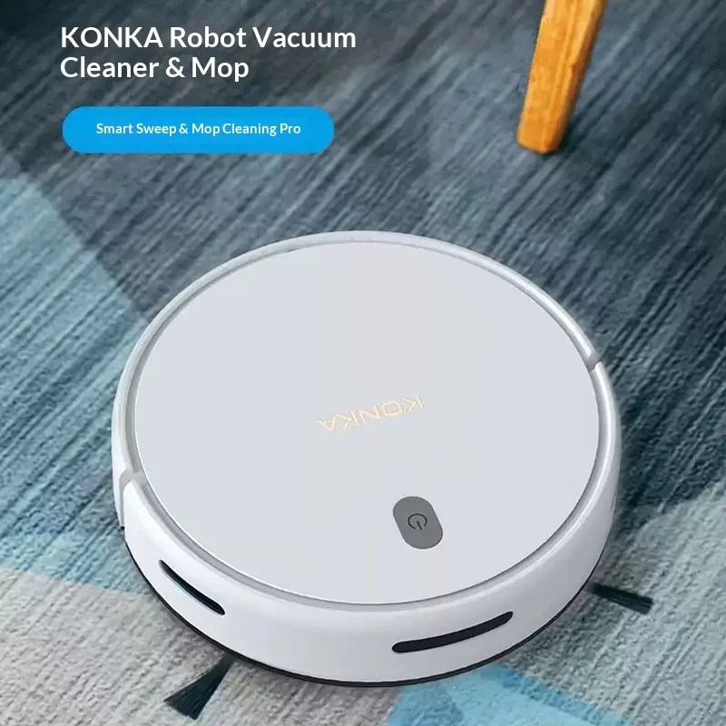 Фото Робот-пылесос KANKA KC-C21 с автоматической подзарядкой, автоматическим избеганием препятствий, очисткой по периметру и очисткой по фиксированным точкам. №2
