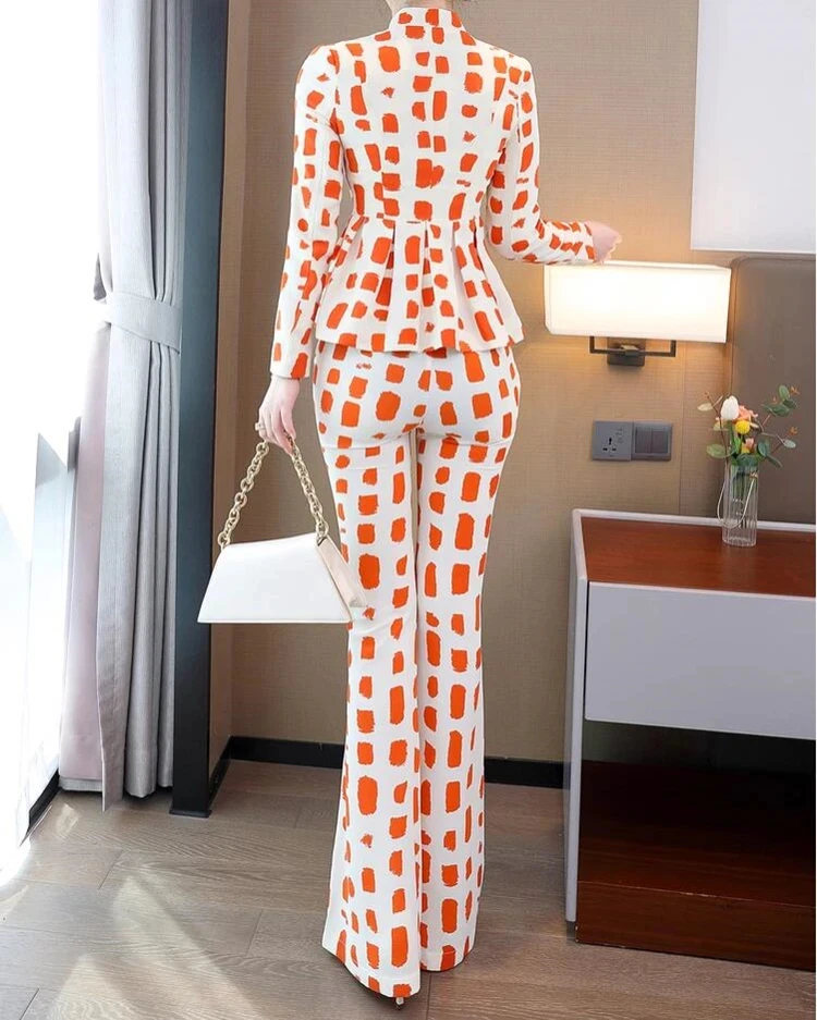 Новое весенне-осеннее офисное женское модное повседневное брендовое тонкое