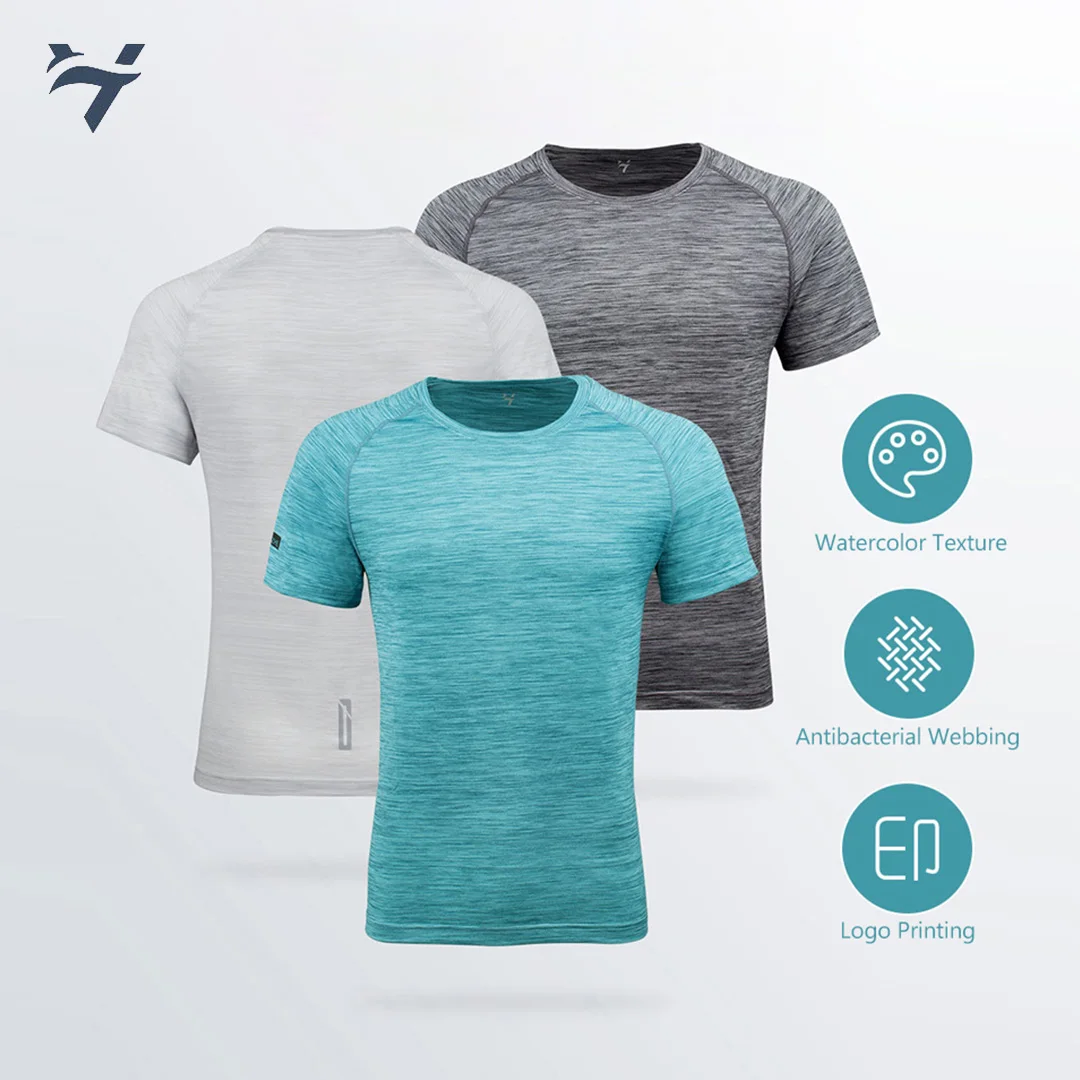 

Zhizhe Outdoor Sports short T-shirt Hygroscopic quick-drying Antibacterial under the armpits Night vision reflection