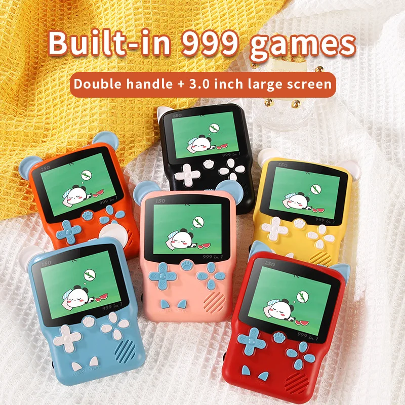 

Игровая консоль I50, 999 в 1, 1 или 2 консоли, цветной экран, ретро, детские игрушки