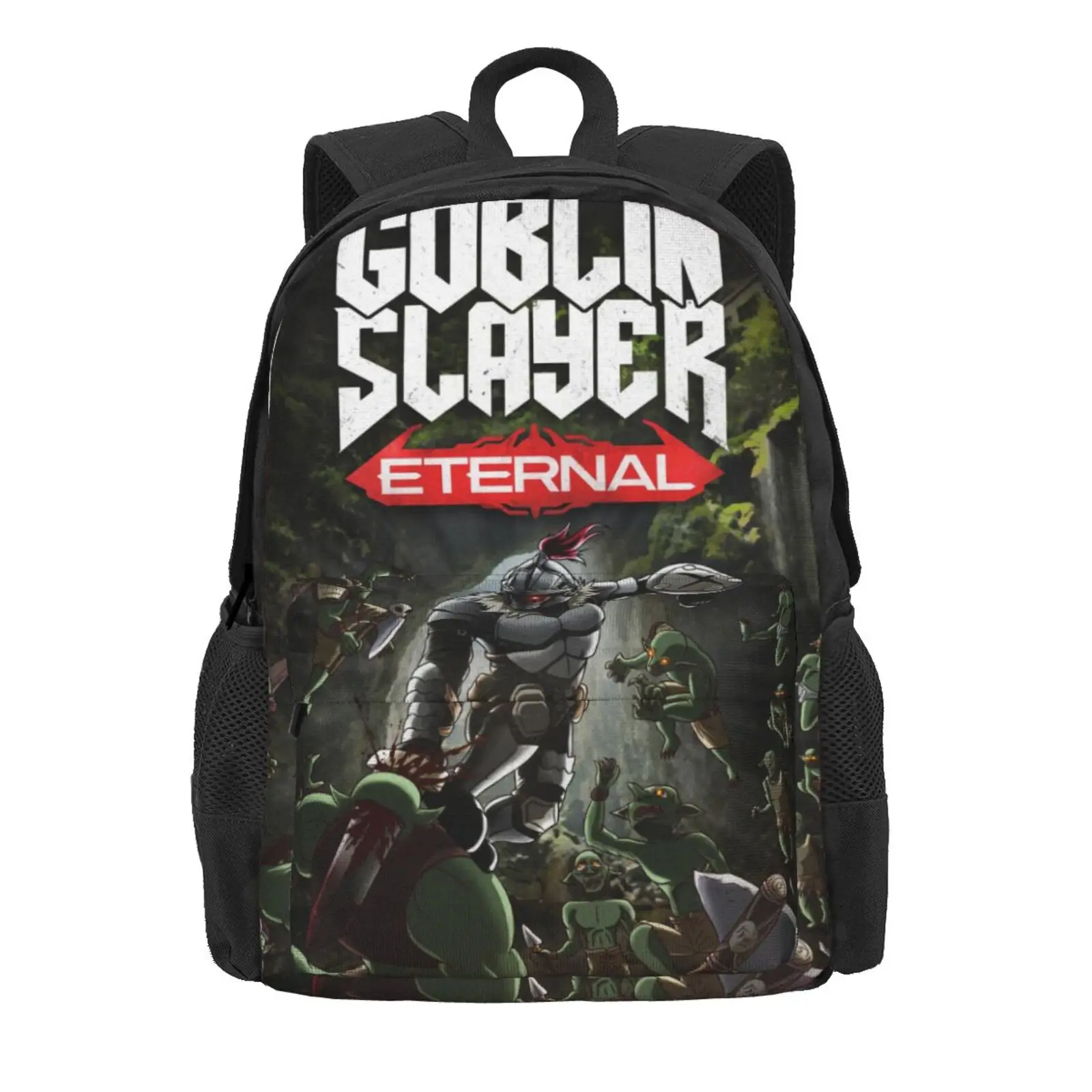 

Goblin Slayer 18 school bags Bags Anime Travel Female Backpack Backpacks Minibag Man Backpack