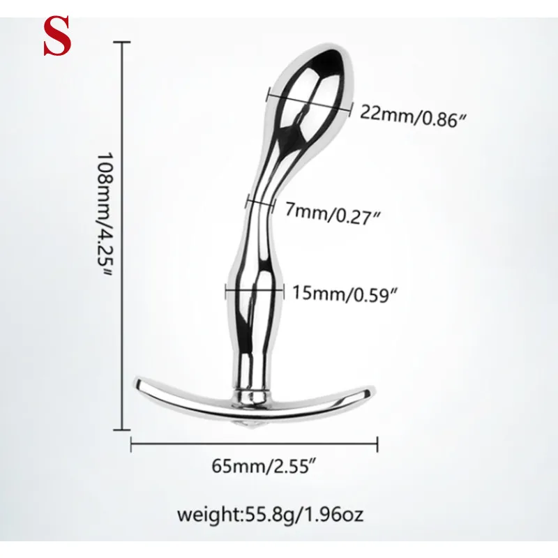 Металлическая анальная пробка