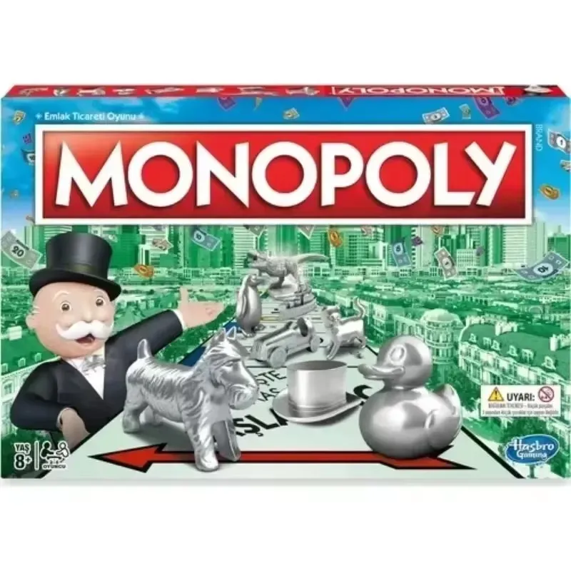 Классическая Настольная Игра Monopoly Быстрая Торговля Товаров Новый Семейный Жетон